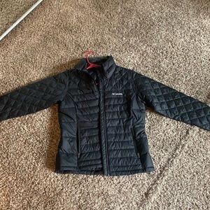 women’s Columbia puffer jacket M Black